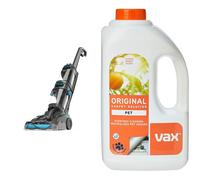 Vax Dual Power Pet Advance Carpet Cleaner | Dual Rotating Brushbars | Pre-treatment wand and Wash Hose - CDCW-DPXA & Original Pet 1.5L Carpet Cleaner