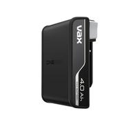 Vax Genuine ONEPWR 4.0Ah MAX Battery Replacement, 3 Year Warranty, Fits every ONEPWR product, BV29040V, Black