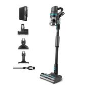 Vax HomePro Detect Pet-Design Cordless Stick Vacuum Cleaner, Debris Detect, HairWrap Resist, FlexiClean Pole, Motorised Pet, Stair and Crevice Tools, Up to 45 min Runtime, Graphite and Teal, CLSV-HPTC