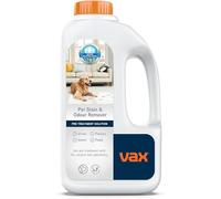 Vax Pet, Stain & Odour Remover 1L Pre Treatment Carpet Cleaner Solution, Upholstery Stain Shampoo, Fragrance Free, Formulated for Stubborn Stains and Smellier Messes, 1-9-142879, White