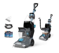 Vax SpinScrub Power Carpet Cleaner Machine, Rug, Upholstery, Car, Stair Upright Shampooer Washer. Handheld Spot Cleaning, Wash Tool, Additional Solution, 1200W, Grey/Cyan, CDCW-SSXD