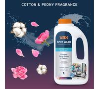 Vax SpotWash Antibacterial 15L Spot Cleaning Solution Upholstery Carpet Sta
