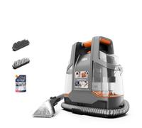 Vax SpotWash Compact Upholstery & Carpet Spot Cleaner (Orange) CDSW-CSXD | Handheld, portable carpet cleaning machine for rugs, furniture & car interiors, included tools & solution, 3.9kg, 1.6L