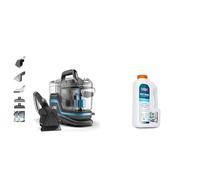 Vax SpotWash Home and Pet Spot Cleaner Bundle with 1L SpotWash Antibacterial Solution - Portable Carpet & Upholstery Cleaner for Pet Stains, Odours & Spills - Deep Clean for Home & Car Interiors
