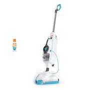Vax Steam Fresh Combi Classic Mutlifunction Steam Mop | Detachable Handheld | 13 Piece Accessory Kit - S86-SF-CC, White / Blue, 2.6L, 1600W