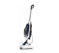 Vax Steam Fresh Total Home Steam Cleaner, Portable Handheld and Floor Steam Mop, Detergent and 17 Accessories for the Oven, Bathroom and Home, Easy to Carry, 1600W, 4.63kg, White/Blue, CDST-SFXT