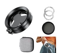 VaxaPolarizing Lens, Magnetic Cpl Filter for Phone, Adjustable Polarizing Lens with HD Optical Coating, Anti-Glare & Reflection Eliminator, Enhances Colors