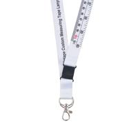 VAXATO 2-in-1 Tape Measure Neck Lanyard for Keys,Keychain,Wallet,ID Card Holder - 40 Inch/101 CM Measuring Tape for Body Sewing Fabric Tailor Cloth Craft