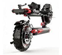 VAXEN Adults Electric Scooter 11 Inch Pneumatic Tyres, 500W Brushless Motor | 50KM Long Range, 48V 18Ah Lithium Battery, Dual Suspension, Dual Disc Brakes, 3 Speed Modes, Foldable Design