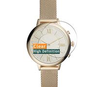 Vaxson 3-Pack Screen Protector, compatible with Fossil Q Jacqueline Smartwatch Hybrid Watch, TPU Guard Film Protectors Sticker [NOT Tempered Glass] New