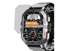 Vaxson Privacy Screen Protector, compatible with OUKITEL BT101 2.02" smart watch smartwatch, Anti Spy Guard Film Protectors Sticker [NOT Tempered Glass]