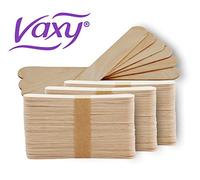 Vaxy Premium Wax Sticks 500 Pack - Salon Quality Disposable Wooden Waxing Sticks & Wax Spatulas for Hot & Warm Wax, Hygienic Waxing Applicators for Professional & Home Use