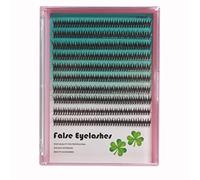 Vayator 8-14mm To Choose Individual Black False Eyelashes Fishtail Design Makeup False Eyelashes Extension Eyelashes Cluster Natural Soft Fake False Eyelashe Eyelash Extension Tool Large Capacity