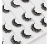 Vayator False Eyelashes Natural Fluffy Dramatic Volume Handmade Cruelty Free Eyelashes 16 Pairs (D020)