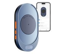 VAYDEER M4 Ultra Mouse Jiggler: Undetectable & Silent Human-Like Movement, APP Remote Control with Programmable Timer, Driver-Free PC/Teams/Gaming Activity, Compact Stealth Design (blue)