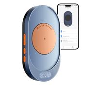 VAYDEER M4 Ultra Mouse Jiggler: Undetectable & Silent Human-Like Movement, APP Remote Control with Programmable Timer, Driver-Free PC/Teams/Gaming Activity, Compact Stealth Design (orange)