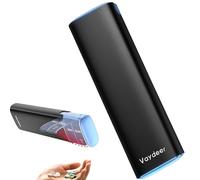 Vaydeer Slim 7 Day Pill Organiser, Once Daily, with Desiccant, Black