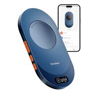 VAYDEER Upgraded Air 3 Ultra Mouse Jiggler: Undetectable & Noiseless, APP Remote Control with Timer, Realistic Movement Simulator for PC/Teams Activity, Driver-Free - light blue (Stealth Edition)