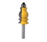 VAYEODEYU Casing Base Molding Router Bit, Carbide Tip 8mm Shank, CNC Tenon Cutter, Multiple Sizes(8 * 25.4MM)
