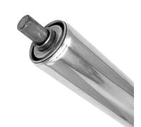 VAYEODEYU Conveyor Roller, 1PCS Stainless Steel Gravity Roller Conveyor 25mm/38mm*200mm/300mm/400mm/500mm(38x200mm)(25x500mm)