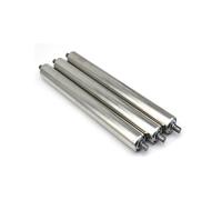 VAYEODEYU Conveyor Roller, Pack Of 3 Heavy Duty Stainless Steel Conveyor Rollers 38mm Diameter Multiple Sizes(L 500MM(19.7in))