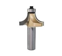 VAYEODEYU Corner Rounding Router Bit, Concave Bullnose Woodworking Round Edge Trimmer Multiple Sizes(1/4x1/2inch)