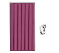 VAYEODEYU Door Curtain, Soundproof and Windproof Door Blanket, Winter Door Curtain, Privacy Protection, Temporary Door Thermal Curtains with Hook(Pink,220 * 110cm/87 * 43in)
