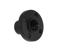 VAYEODEYU Flange Lead Screw Nut, T8 Lead Screw Flange Nut Brass Plastic Pitch 1-2mm Leads 1mm 2mm 4mm 8mm(Type E,Pitch 2mm Lead 2mm)