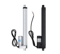VAYEODEYU Linear Actuator, Electric Linear Actuator 12V 24V DC 50-500mm Stroke 100-1500N Multicolor Speeds 4-60mm/s(Black 400mm,12V 1000N 10mm s)
