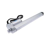 VAYEODEYU Linear Actuator, Linear Actuator 50-500mm Stroke 12-48V 100-1500N Silver(Stroke 400mm,24V 1200N 6mm s)