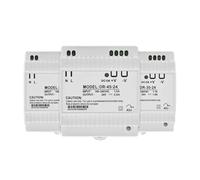 VAYEODEYU Rail Power Supply, DR-45 45W Industrial DIN Rail Switching Power Supply Input 100-240V AC Output DC 5V 12V 24V 2A 4A 5A(24v 2a-45w)