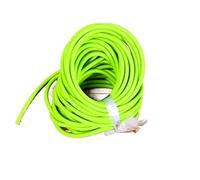 VAYEODEYU Rubber Tubing, Flexiable Rubber 2050 Natural Latex Rubber Tube Stretch Elastic Replacement Band Sling Rubber 5mm x 5 Meter 10 Meter Outdoor Drain Elastic(Green,10Meter)