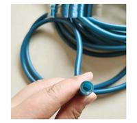 VAYEODEYU Rubber Tubing, Flexiable Rubber Elastic Latex Tube 1 Meter Rubber Tube Band Inter Dia 3mm 4mm 5mm 6mm 7mm Out Dia 10mm 12mm 13mm 14mm 16mm Drain Elastic(6x10mm Blue)