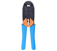VAYEODEYU Self Adjusting Multifunctional Wire Stripper Crimper Tool Carbon Steel Blue
