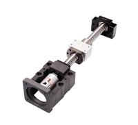 VAYEODEYU Stepper Motor, Ball Screw Set End Machined SFU1605/1610/2005/2010 BF12/BF15 For Nema23 300-1000mm(Sfu2010,550mm)