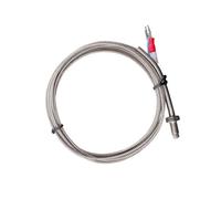 VAYEODEYU Temperature Sensor, Thermocouple Temperature Probe Type E and K M8 120°C Pack of Multiple Lengths(E Type 3m Wire)