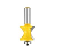 VAYEODEYU Tenon Milling Cutter Bullnose Bead Column Face Carbide Router Bit Woodworking 6.35-12.7mm(6.35mm)