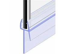 VAYEODEYU Transparent PVC Seal Strip 6-12mm 2 Pcs Glue-Free for Glass Door and Window