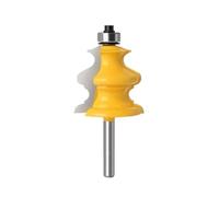 VAYEODEYU Tungsten Carbide Architectural Shape Wood Milling Cutter Router Bit 6-12.7mm(12mm)