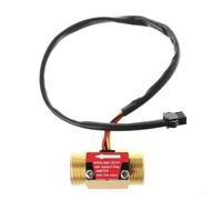 VAYEODEYU Water flow sensor, Digital Display Flowmeter YF-B1 G1/2" 1-25L/min For Water Heaters