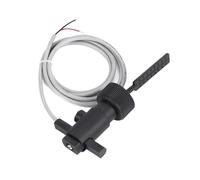 VAYEODEYU Water flow sensor, FS-10 Digital Fuel And Water Flow Meter Paddle Flow Switch Female Thread