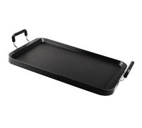 Vayepro Stove Top Flat Griddle Pan - 2 Burner Non-Stick Aluminum Pancake Grill for Gas, Charcoal - Outdoor/Camping
