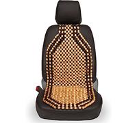 VaygWay Custom Autos Wooden Beaded Double Strung Car Seat Cushion Executive Chair Ventilated Seat Cover Dining Chair Pad
