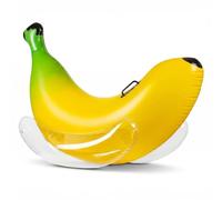 Vaygway Ride-on Inflatable Banana Pool Float- 1-2 Person Yellow Swimming Pool Fun Banana Float- Pool and Beach Activities- Party Decoration (Adult)
