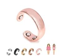 Vayro Ring Original Magnetic Wellness Ring, 2026 New Adjustable Size Rings for Men and Women, Long-Lasting Shine, No Fading (Pink)