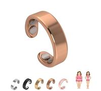 Vayro Ring Original Magnetic Wellness Ring, 2026 New Adjustable Size Rings for Men and Women, Long-Lasting Shine, No Fading (Rose Gold)