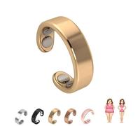 Vayro Ring Original Magnetic Wellness Ring, 2026 New Adjustable Size Rings for Men and Women, Long-Lasting Shine, No Fading (Gold)
