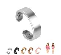 Vayro Ring Original Magnetic Wellness Ring, 2026 New Adjustable Size Rings for Men and Women, Long-Lasting Shine, No Fading (Silver)