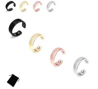 Vayro Ring Original Magnetic Wellness Ring for Women and Men, Adjustable Open Vayro Rings Lightweight and Water-Resistant Stainless Steel Rings (4PCS/A)