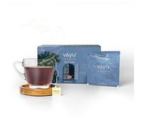 Vayu Tea & Blends - Earl Grey | 100% Assam Blend with Bergamot & Orange Peel | Refreshing Citrus Flavor | 16 Pyramid tea bags individually wrapped for freshness (biodegradable)